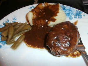 Homemade Salisbury Steak #Delicious #Dinner