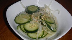 Delicious Cucumber Salad!